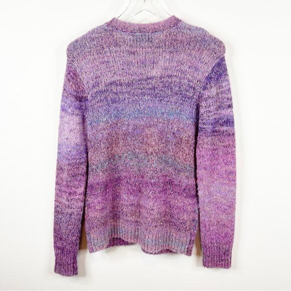 NWT Dannijo Mystical Ombre Sequin Cardigan XS Purple - Picture 3 of 10